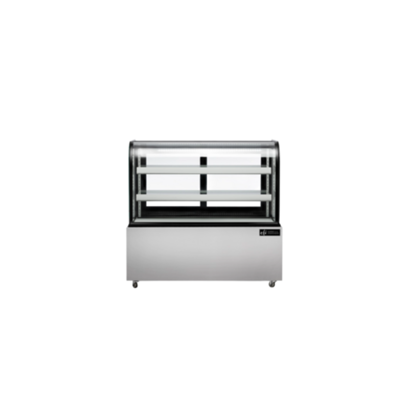 Neutral Showcase Display Case Ideal For Displaying Pastries And Bread In Bakeries And Cafes