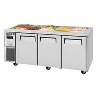 Turbo Air JBT-72-N 70-7/8"W Three-Section Refrigerated Buffet Table