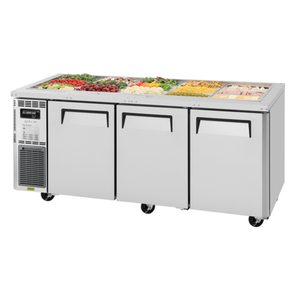 Turbo Air JBT-72-N 70-7/8"W Three-Section Refrigerated Buffet Table
