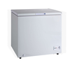 Alt Tag: OMCAN 46502 37-Inch Solid Flat Top Commercial Chest Freezer, white commercial chest freezer with flat solid lid