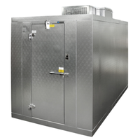 Master-Bilt QODF771012-C 10' x 12' Outdoor Walk-In Freezer Self-Contained