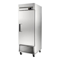 True Reach-In 27 Inch Solid Swing Door Heated Holding Cabinet For Commercial Kitchens