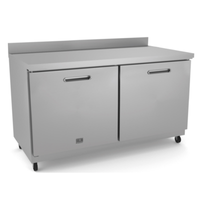 Kelvinator KCHUCWT60R 61" Two-Door Undercounter Refrigerated Work Top