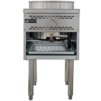 Natural Gas Wok Range Designed For High-Intensity Cooking With A Powerful 125,000 BTUs Output.