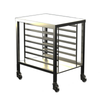 Alto-Shaam Equipment Stand With Casters Featuring Multiple Racks And Sturdy Construction For Commercial Kitchens