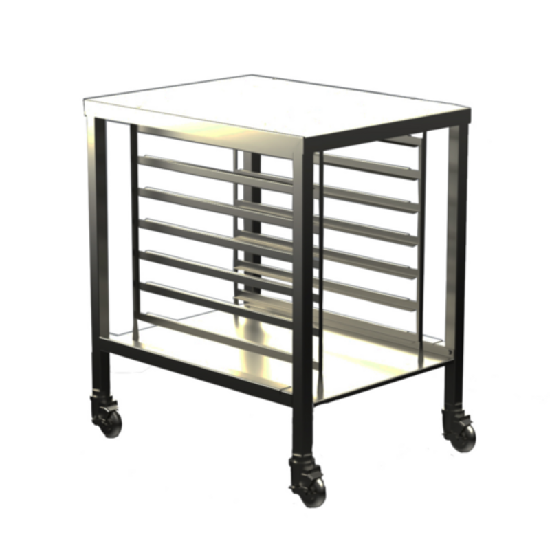 Alto-Shaam Equipment Stand With Casters Featuring Multiple Racks And Sturdy Construction For Commercial Kitchens