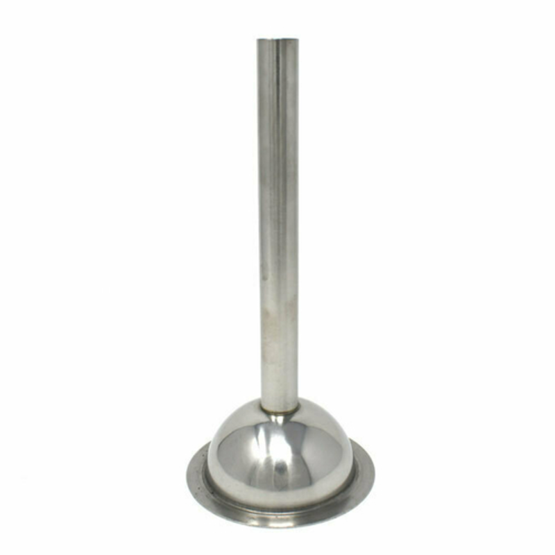 17Mm Stainless Steel Sausage Stuffing Tube For #32 Meat Grinder Attachment