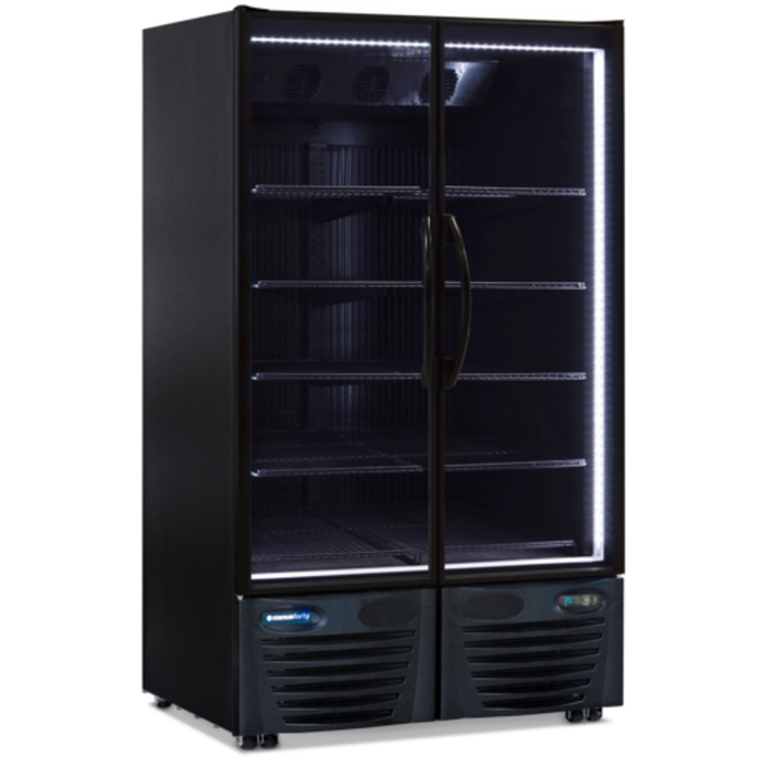 Minus Forty 43-UDGR-VF 46.5" Glass Door Display Refrigerator Merchandiser