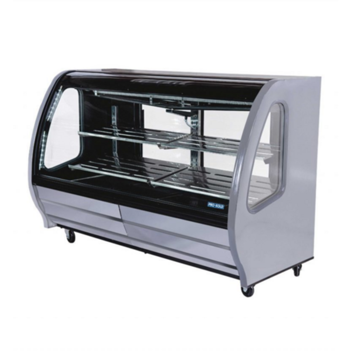 Pro-Kold DDC80SS 74.29-Inch Refrigerated Deli Display Case