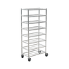 Omcan 48244 Universal Knock-Down End Load Pan Rack, 20-Tier Capacity For Efficient Kitchen Organization