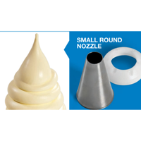 Carpigiani IC193-016582 Round Nozzle for Star Door Ice Cream Base Mix Machines