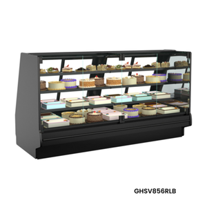 Structural Concepts GHSV656RLB 75-3/8"W Fusion Refrigerated Service Display Case