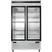 EFI F2-39GDSVC 3-Door Display Freezer With Transparent Doors And Adjustable Shelves For Optimal Product Visibility