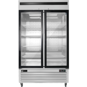 EFI F2-39GDSVC 3-Door Display Freezer With Transparent Doors And Adjustable Shelves For Optimal Product Visibility