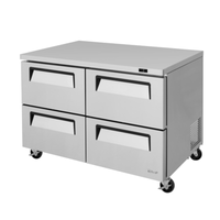 Turbo Air TUF-48SD-D4-N 48-1/4"W Undercounter Drawer Freezer