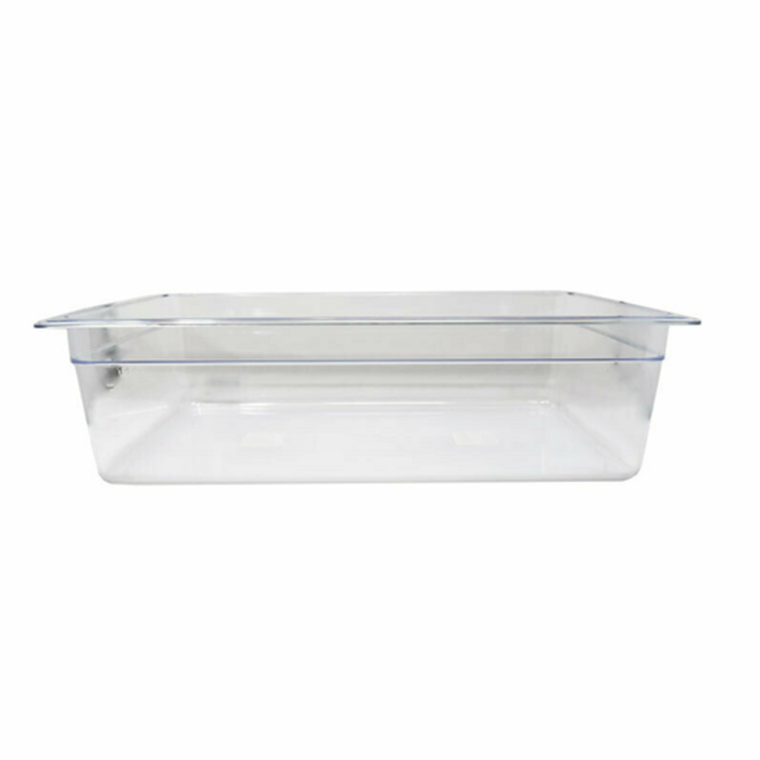 Omcan 80078 Full-Size 20-3/4" x 12-4/5" Clear Polycarbonate Food Pan