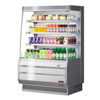 Turbo Air TOM-40MS-N 39-1/8"W Open Refrigerated Display Merchandiser 9.3 cu. ft.