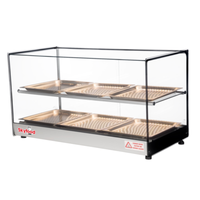 Skyfood FWDS2-33-6P 33" Countertop Heated Deli Food Warmer Display Case