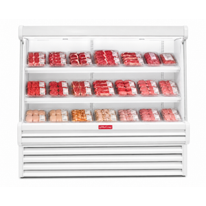 Howard-McCray R-OM35E-12L-LED 99"W Packaged Meats Open Refrigerated Display Merchandiser