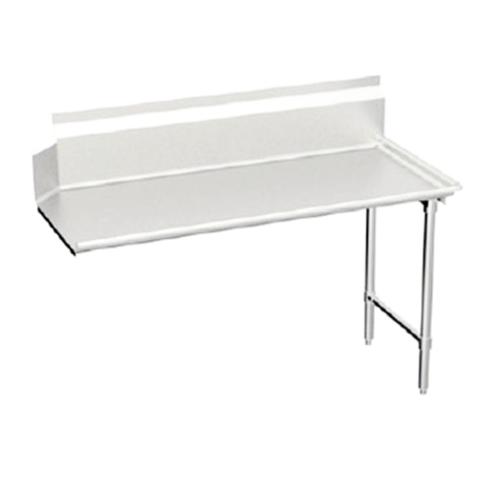 Omcan 28479 60"W Clean Straight Right Side Stainless Steel Dishtable