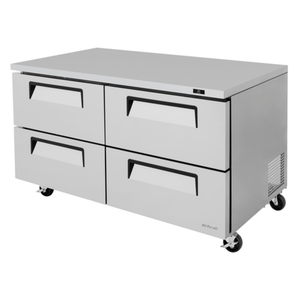 Turbo Air TUR-60SD-D4-N 60-1/4"W Undercounter Drawer Refrigerator