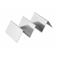 Omcan 47348 2-3 Slot Stainless Steel Taco Holder Tray