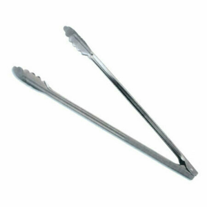 Omcan 80792 16-Inch Heavy-Weight Stainless Steel Utility Tongs