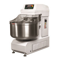 Eurodib MSP50JETT 70 Liter Spiral Dough Mixer With Stainless Steel Bowl And Two-Speed Settings
