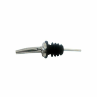 Omcan 80850 Stainless Steel Tapered Spout Liquor Pourer, 12 Pack