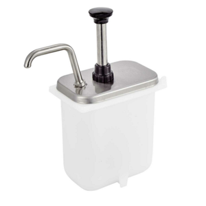 Server 86750 TP-200V 2 qt Fountain Jar Condiment Syrup Pump