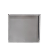 Omcan 48288 Backsplash for 13" and 16" Wok Ranges stainless steel commercial kitchen rear splash guard