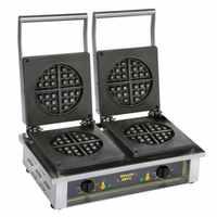 Equipex GED75 23" Double Electric Round Cast Iron Waffle Baker