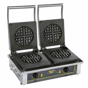 Equipex GED75 23" Double Electric Round Cast Iron Waffle Baker