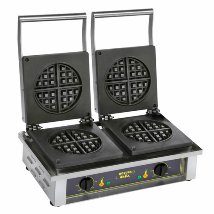 Equipex GED75 23" Double Electric Round Cast Iron Waffle Baker