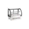Versa Display CGCM-CT-3633 Refrigerated Countertop Display Case With Three Shelves And Curved Front Glass
