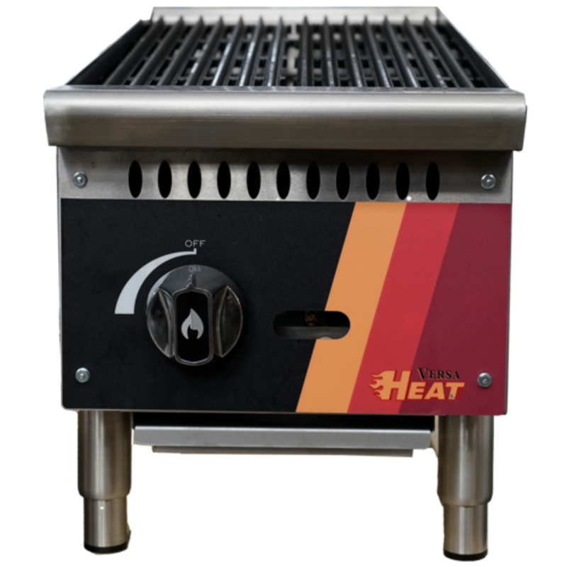 Versa Heat HCH12-RAD-N 12" Countertop Gas Radiant Charbroiler With Adjustable Flame Control