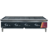 48 Inch Countertop Gas Charbroiler Featuring Four Adjustable Burners And A Durable Cooking Surface