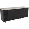 Versa Premier CBBDR4-28-92VCP 92" Back Bar Refrigerator With Spacious Storage For Drinks