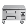 Versa Premier CCB-36VCP 35.6" Refrigerated Chef Base Equipment Stand With Two Drawers