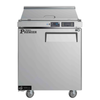 Versa Premier CSDR1-27VCP-L 27.5" Refrigerated Sandwich Prep Table With Stainless Steel Finish