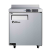 Versa Premier FWDR1-27VCP-R 27" Worktop Freezer For Commercial Kitchen with Stainless Steel Finish