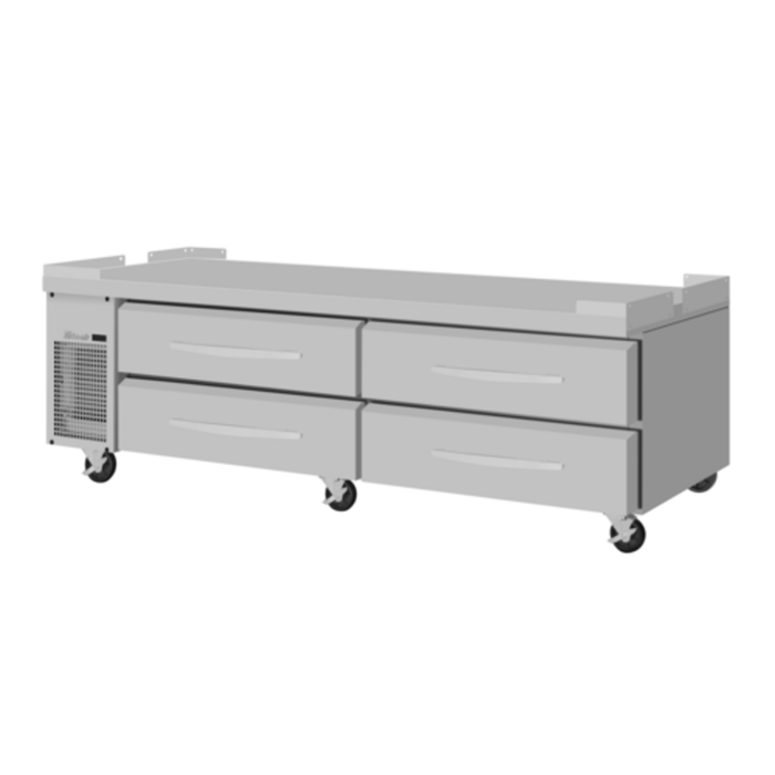 Turbo Air PRCBE-84F-N-FT 84.13" PRO Series Freezer Chef Base