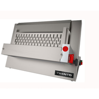 Étiquette alternative : rouleau à pâte ajustable TRENTO 40640 avec 6,3 pi³. Capacité, machine à découper à pâte en acier inoxydable commercial