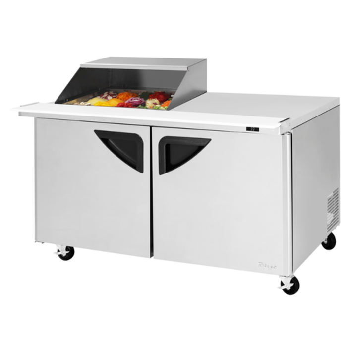 Turbo Air TST-60SD-12M-N-SL 60-1/4"W Refrigerated Mega Top Prep Table