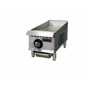 IKON ITG-12E Electric Countertop Griddle 12"W Polished Steel Plate