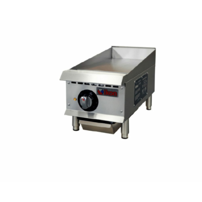 IKON ITG-12E Electric Countertop Griddle 12"W Polished Steel Plate