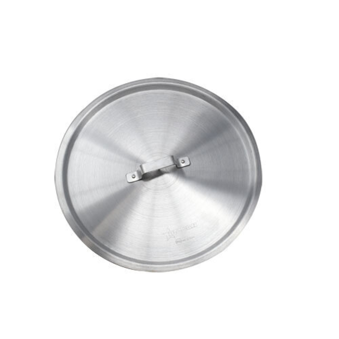 Alt Tag: Omcan 43364 Stainless Steel Solid Steam Table Pan Cover 1/3 Size stainless steel solid cover with handle