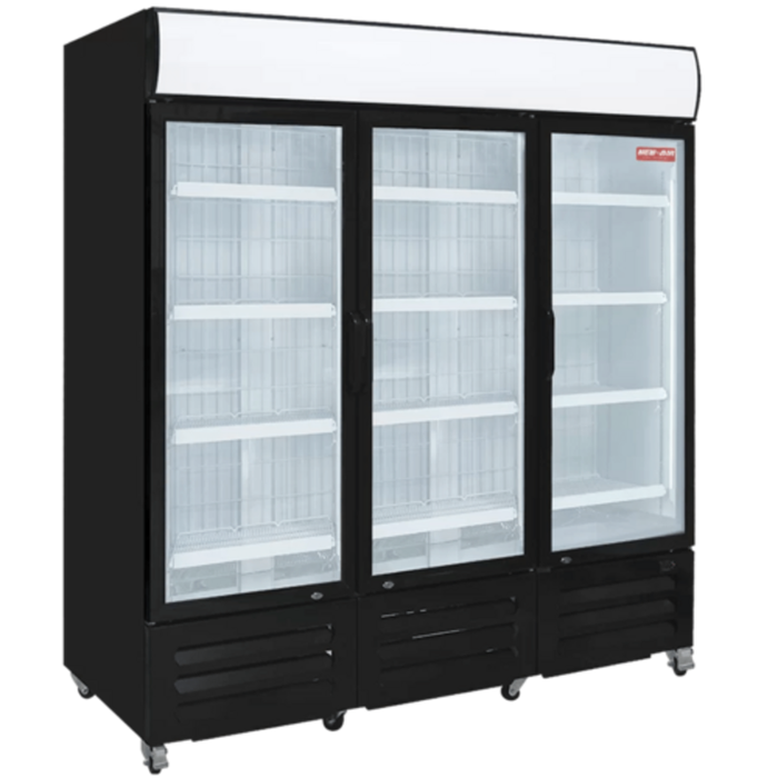 New Air NGR-182-H 78-Inch Refrigerated Beverage Merchandiser Refrigerator