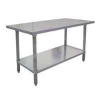 Omcan 19146 Work Table 72"L x 30"W Stainless Steel