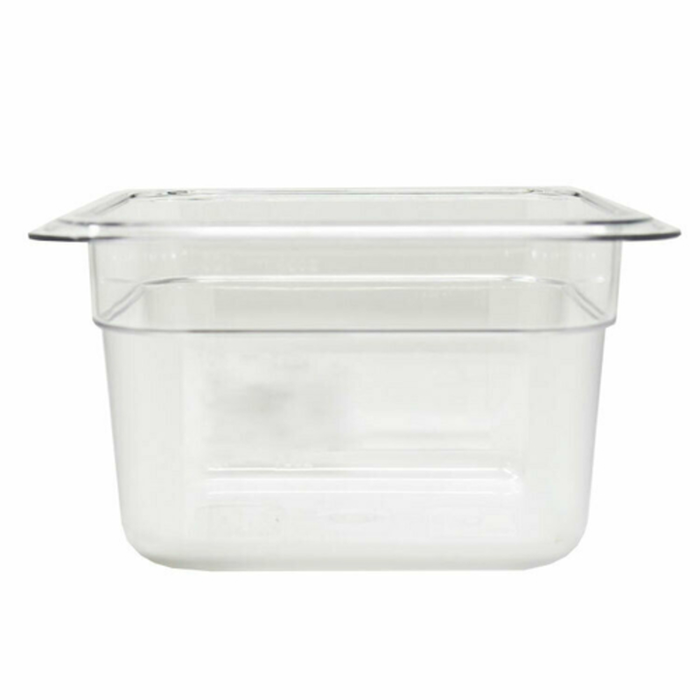 Omcan 80040 1/6 Size 6-15/16" x 6-3/8" Polycarbonate Food Pan